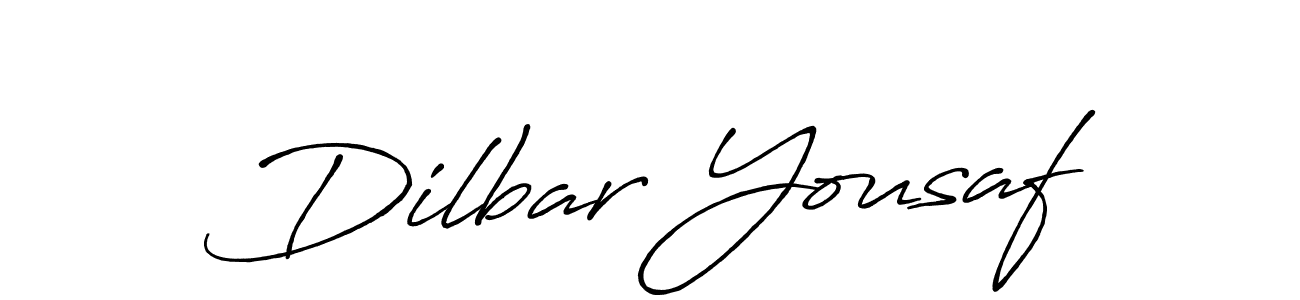 The best way (Antro_Vectra_Bolder) to make a short signature is to pick only two or three words in your name. The name Dilbar Yousaf include a total of six letters. For converting this name. Dilbar Yousaf signature style 7 images and pictures png