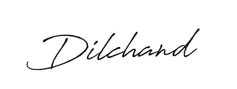 Dilchand stylish signature style. Best Handwritten Sign (Antro_Vectra_Bolder) for my name. Handwritten Signature Collection Ideas for my name Dilchand. Dilchand signature style 7 images and pictures png