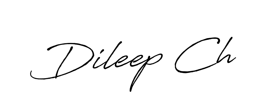 Make a beautiful signature design for name Dileep Ch. Use this online signature maker to create a handwritten signature for free. Dileep Ch signature style 7 images and pictures png