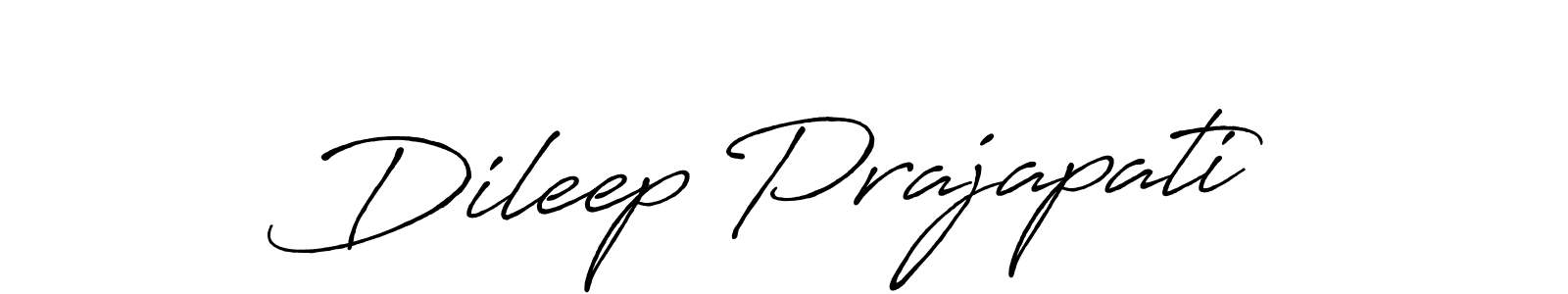 How to Draw Dileep Prajapati signature style? Antro_Vectra_Bolder is a latest design signature styles for name Dileep Prajapati. Dileep Prajapati signature style 7 images and pictures png