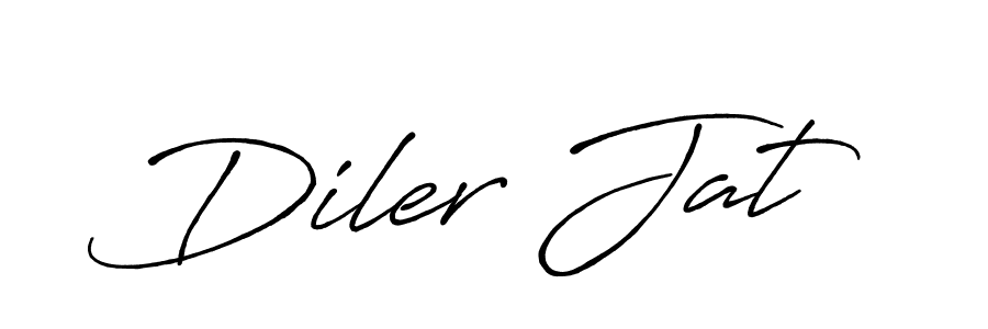 Similarly Antro_Vectra_Bolder is the best handwritten signature design. Signature creator online .You can use it as an online autograph creator for name Diler Jat. Diler Jat signature style 7 images and pictures png