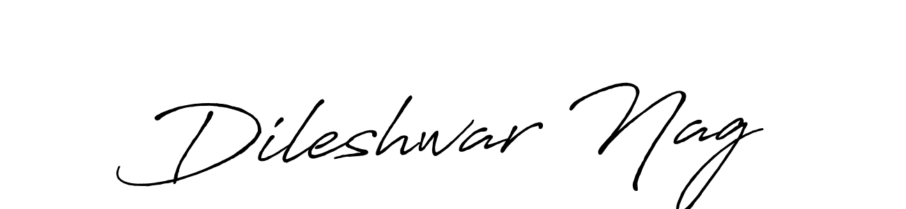How to make Dileshwar Nag signature? Antro_Vectra_Bolder is a professional autograph style. Create handwritten signature for Dileshwar Nag name. Dileshwar Nag signature style 7 images and pictures png