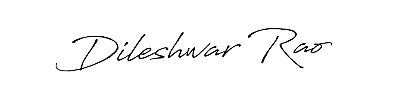 The best way (Antro_Vectra_Bolder) to make a short signature is to pick only two or three words in your name. The name Dileshwar Rao include a total of six letters. For converting this name. Dileshwar Rao signature style 7 images and pictures png