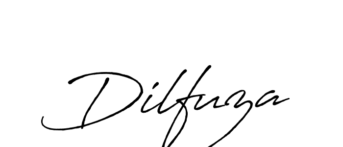 Dilfuza stylish signature style. Best Handwritten Sign (Antro_Vectra_Bolder) for my name. Handwritten Signature Collection Ideas for my name Dilfuza. Dilfuza signature style 7 images and pictures png