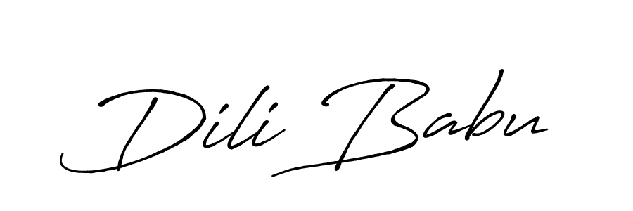 Make a short Dili Babu signature style. Manage your documents anywhere anytime using Antro_Vectra_Bolder. Create and add eSignatures, submit forms, share and send files easily. Dili Babu signature style 7 images and pictures png