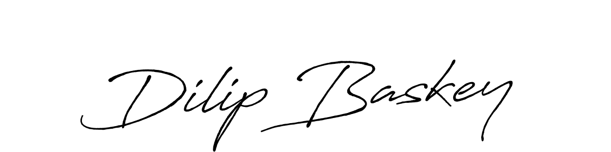 It looks lik you need a new signature style for name Dilip Baskey. Design unique handwritten (Antro_Vectra_Bolder) signature with our free signature maker in just a few clicks. Dilip Baskey signature style 7 images and pictures png