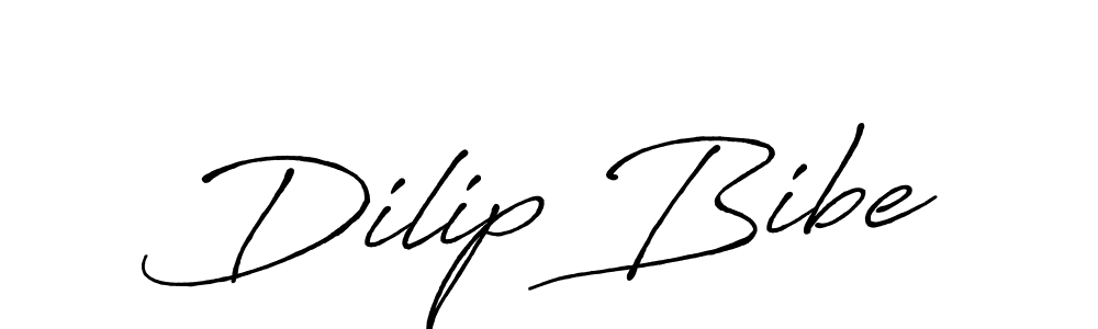 Also You can easily find your signature by using the search form. We will create Dilip Bibe name handwritten signature images for you free of cost using Antro_Vectra_Bolder sign style. Dilip Bibe signature style 7 images and pictures png