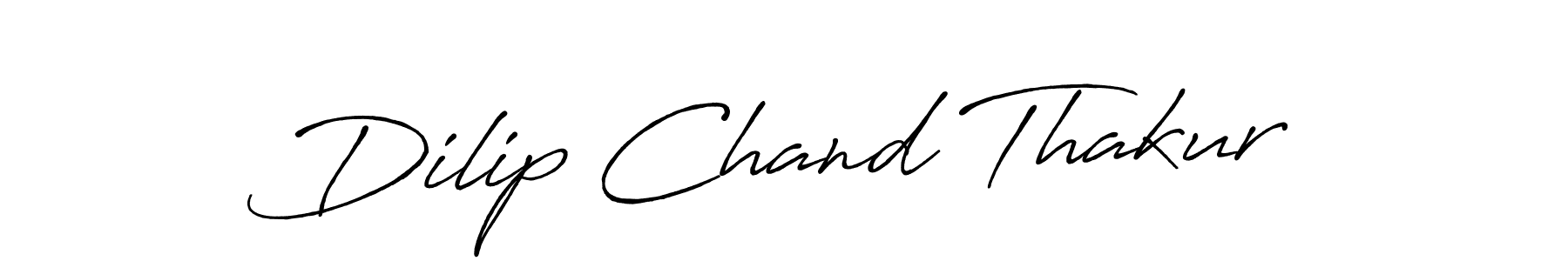 How to make Dilip Chand Thakur name signature. Use Antro_Vectra_Bolder style for creating short signs online. This is the latest handwritten sign. Dilip Chand Thakur signature style 7 images and pictures png