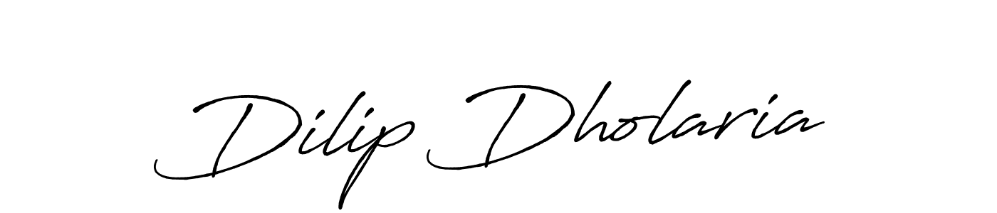Also we have Dilip Dholaria name is the best signature style. Create professional handwritten signature collection using Antro_Vectra_Bolder autograph style. Dilip Dholaria signature style 7 images and pictures png