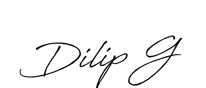 This is the best signature style for the Dilip G name. Also you like these signature font (Antro_Vectra_Bolder). Mix name signature. Dilip G signature style 7 images and pictures png