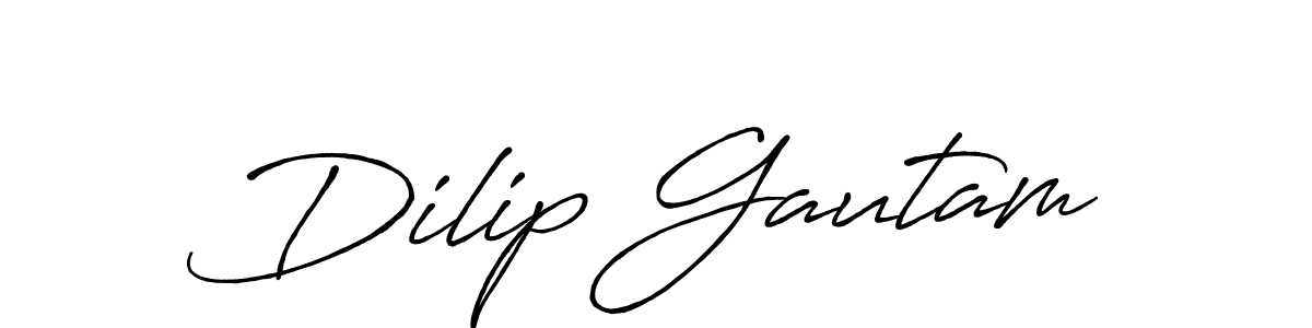 You should practise on your own different ways (Antro_Vectra_Bolder) to write your name (Dilip Gautam) in signature. don't let someone else do it for you. Dilip Gautam signature style 7 images and pictures png