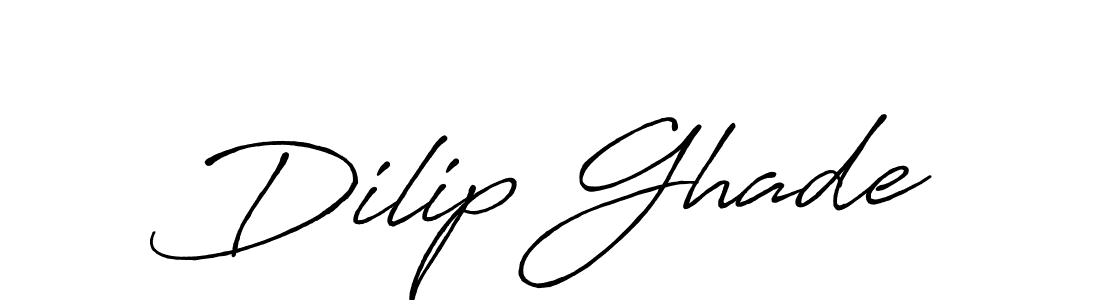 Antro_Vectra_Bolder is a professional signature style that is perfect for those who want to add a touch of class to their signature. It is also a great choice for those who want to make their signature more unique. Get Dilip Ghade name to fancy signature for free. Dilip Ghade signature style 7 images and pictures png