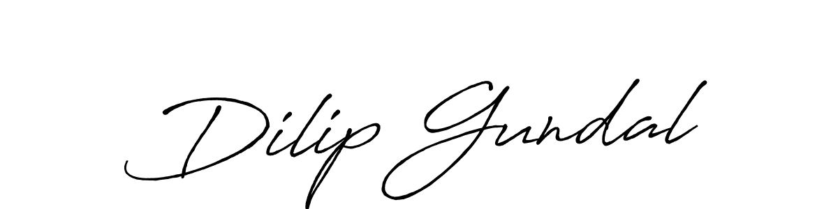 Antro_Vectra_Bolder is a professional signature style that is perfect for those who want to add a touch of class to their signature. It is also a great choice for those who want to make their signature more unique. Get Dilip Gundal name to fancy signature for free. Dilip Gundal signature style 7 images and pictures png