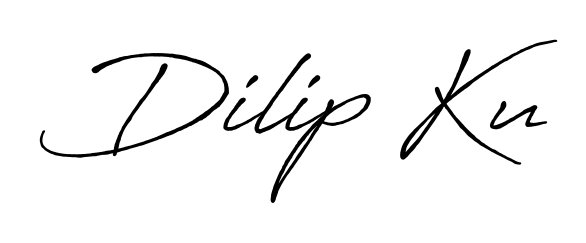 You can use this online signature creator to create a handwritten signature for the name Dilip Ku. This is the best online autograph maker. Dilip Ku signature style 7 images and pictures png
