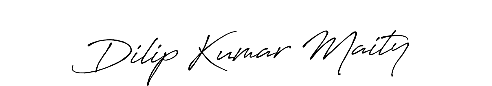 Use a signature maker to create a handwritten signature online. With this signature software, you can design (Antro_Vectra_Bolder) your own signature for name Dilip Kumar Maity. Dilip Kumar Maity signature style 7 images and pictures png