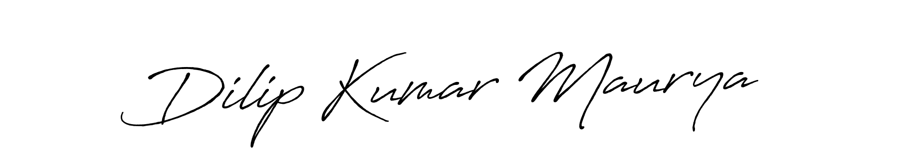 Dilip Kumar Maurya stylish signature style. Best Handwritten Sign (Antro_Vectra_Bolder) for my name. Handwritten Signature Collection Ideas for my name Dilip Kumar Maurya. Dilip Kumar Maurya signature style 7 images and pictures png