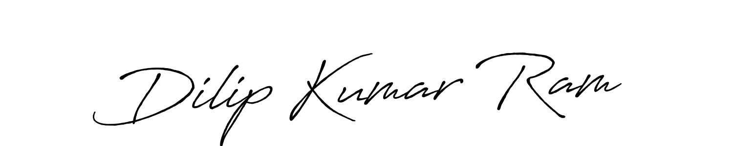 It looks lik you need a new signature style for name Dilip Kumar Ram. Design unique handwritten (Antro_Vectra_Bolder) signature with our free signature maker in just a few clicks. Dilip Kumar Ram signature style 7 images and pictures png