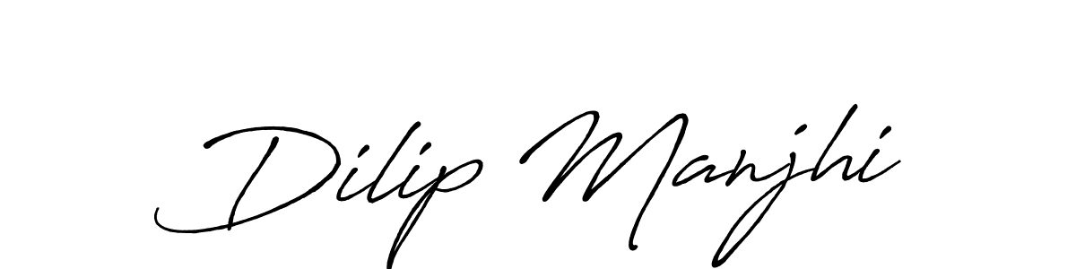 The best way (Antro_Vectra_Bolder) to make a short signature is to pick only two or three words in your name. The name Dilip Manjhi include a total of six letters. For converting this name. Dilip Manjhi signature style 7 images and pictures png