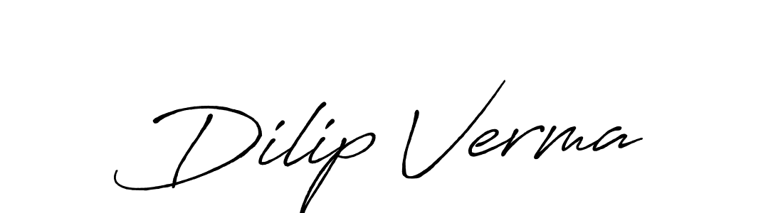 Also You can easily find your signature by using the search form. We will create Dilip Verma name handwritten signature images for you free of cost using Antro_Vectra_Bolder sign style. Dilip Verma signature style 7 images and pictures png