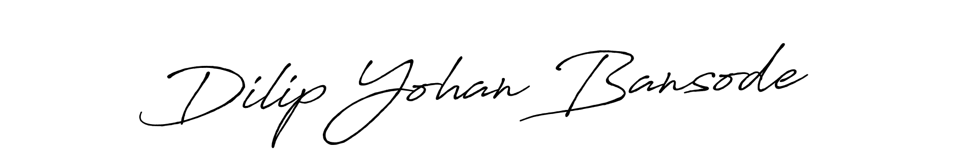 Make a beautiful signature design for name Dilip Yohan Bansode. Use this online signature maker to create a handwritten signature for free. Dilip Yohan Bansode signature style 7 images and pictures png