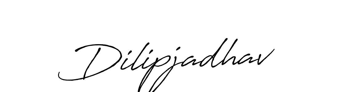 Also we have Dilipjadhav name is the best signature style. Create professional handwritten signature collection using Antro_Vectra_Bolder autograph style. Dilipjadhav signature style 7 images and pictures png