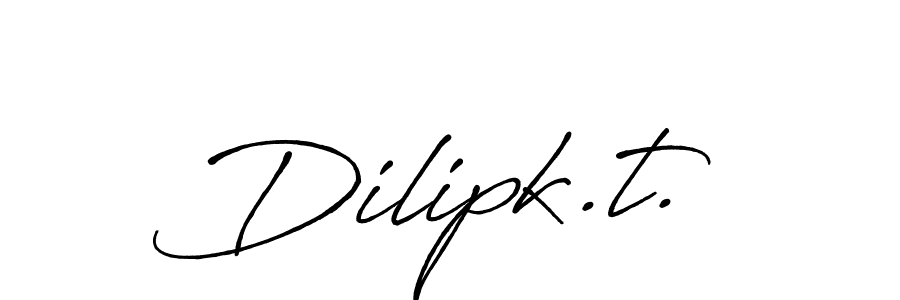 Also You can easily find your signature by using the search form. We will create Dilipk.t. name handwritten signature images for you free of cost using Antro_Vectra_Bolder sign style. Dilipk.t. signature style 7 images and pictures png