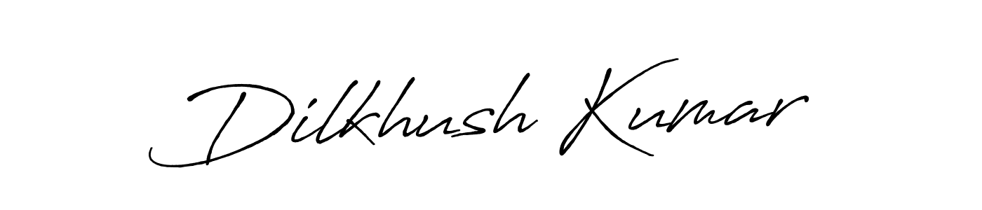 Similarly Antro_Vectra_Bolder is the best handwritten signature design. Signature creator online .You can use it as an online autograph creator for name Dilkhush Kumar. Dilkhush Kumar signature style 7 images and pictures png