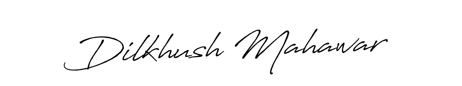 Also we have Dilkhush Mahawar name is the best signature style. Create professional handwritten signature collection using Antro_Vectra_Bolder autograph style. Dilkhush Mahawar signature style 7 images and pictures png