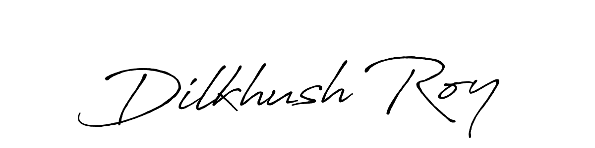 This is the best signature style for the Dilkhush Roy name. Also you like these signature font (Antro_Vectra_Bolder). Mix name signature. Dilkhush Roy signature style 7 images and pictures png