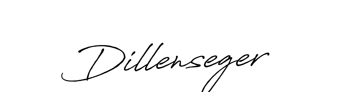 Make a beautiful signature design for name Dillenseger. With this signature (Antro_Vectra_Bolder) style, you can create a handwritten signature for free. Dillenseger signature style 7 images and pictures png