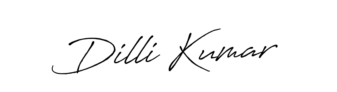 Also You can easily find your signature by using the search form. We will create Dilli Kumar name handwritten signature images for you free of cost using Antro_Vectra_Bolder sign style. Dilli Kumar signature style 7 images and pictures png