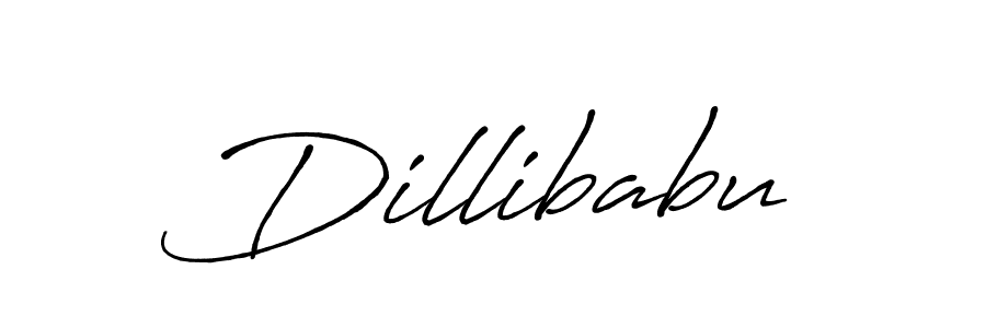 Make a short Dillibabu signature style. Manage your documents anywhere anytime using Antro_Vectra_Bolder. Create and add eSignatures, submit forms, share and send files easily. Dillibabu signature style 7 images and pictures png