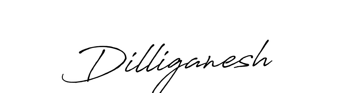 Best and Professional Signature Style for Dilliganesh. Antro_Vectra_Bolder Best Signature Style Collection. Dilliganesh signature style 7 images and pictures png