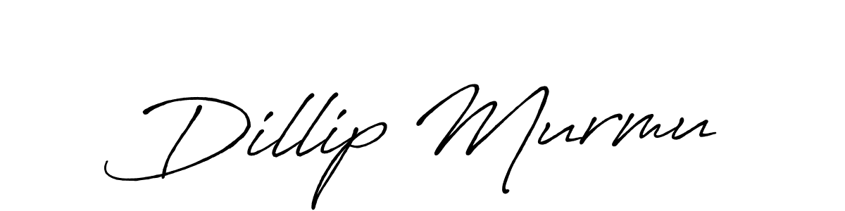 Design your own signature with our free online signature maker. With this signature software, you can create a handwritten (Antro_Vectra_Bolder) signature for name Dillip Murmu. Dillip Murmu signature style 7 images and pictures png