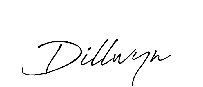 How to make Dillwyn name signature. Use Antro_Vectra_Bolder style for creating short signs online. This is the latest handwritten sign. Dillwyn signature style 7 images and pictures png