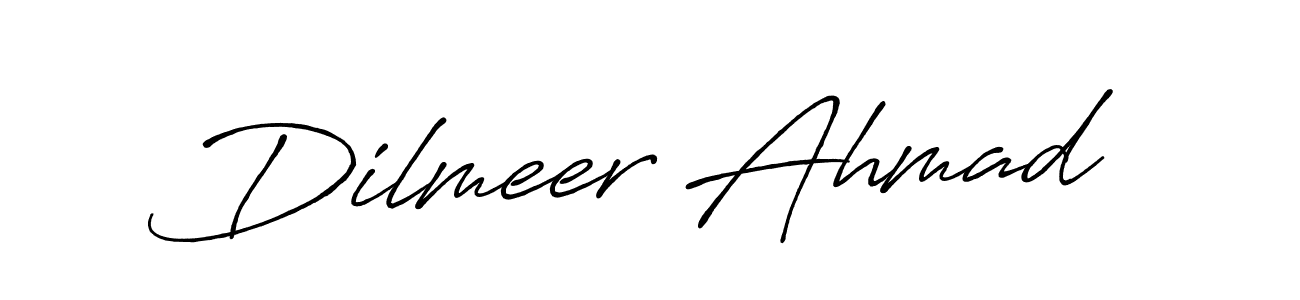 Make a beautiful signature design for name Dilmeer Ahmad. Use this online signature maker to create a handwritten signature for free. Dilmeer Ahmad signature style 7 images and pictures png