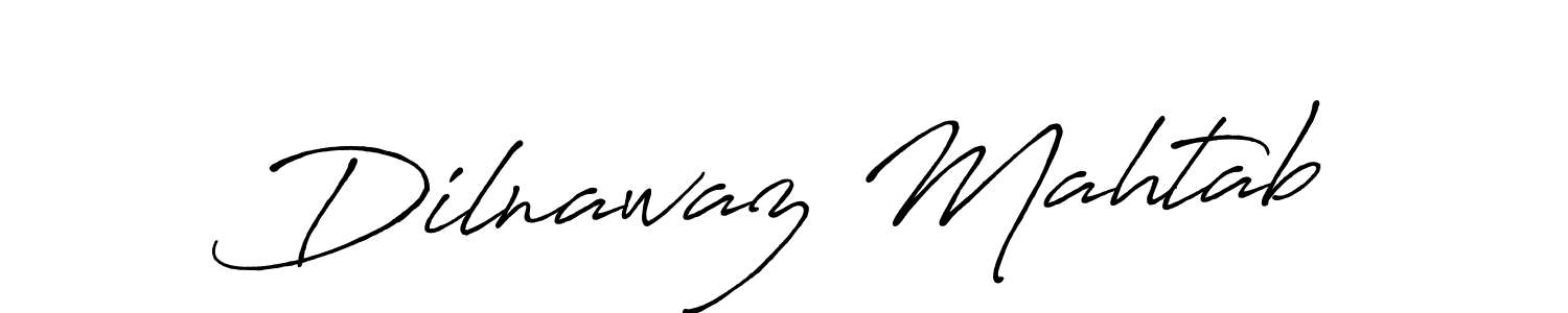 Antro_Vectra_Bolder is a professional signature style that is perfect for those who want to add a touch of class to their signature. It is also a great choice for those who want to make their signature more unique. Get Dilnawaz Mahtab name to fancy signature for free. Dilnawaz Mahtab signature style 7 images and pictures png