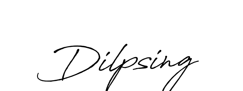 It looks lik you need a new signature style for name Dilpsing. Design unique handwritten (Antro_Vectra_Bolder) signature with our free signature maker in just a few clicks. Dilpsing signature style 7 images and pictures png