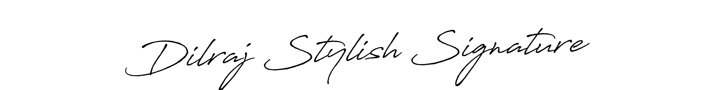 How to make Dilraj Stylish Signature signature? Antro_Vectra_Bolder is a professional autograph style. Create handwritten signature for Dilraj Stylish Signature name. Dilraj Stylish Signature signature style 7 images and pictures png