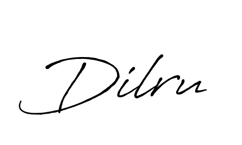 Dilru stylish signature style. Best Handwritten Sign (Antro_Vectra_Bolder) for my name. Handwritten Signature Collection Ideas for my name Dilru. Dilru signature style 7 images and pictures png