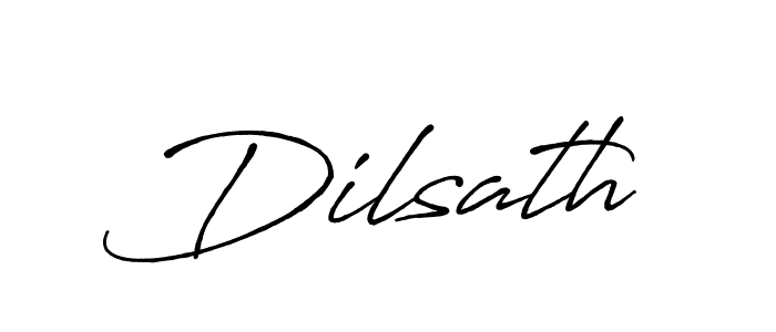 How to make Dilsath name signature. Use Antro_Vectra_Bolder style for creating short signs online. This is the latest handwritten sign. Dilsath signature style 7 images and pictures png