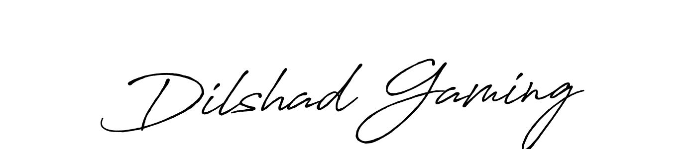 Make a beautiful signature design for name Dilshad Gaming. Use this online signature maker to create a handwritten signature for free. Dilshad Gaming signature style 7 images and pictures png