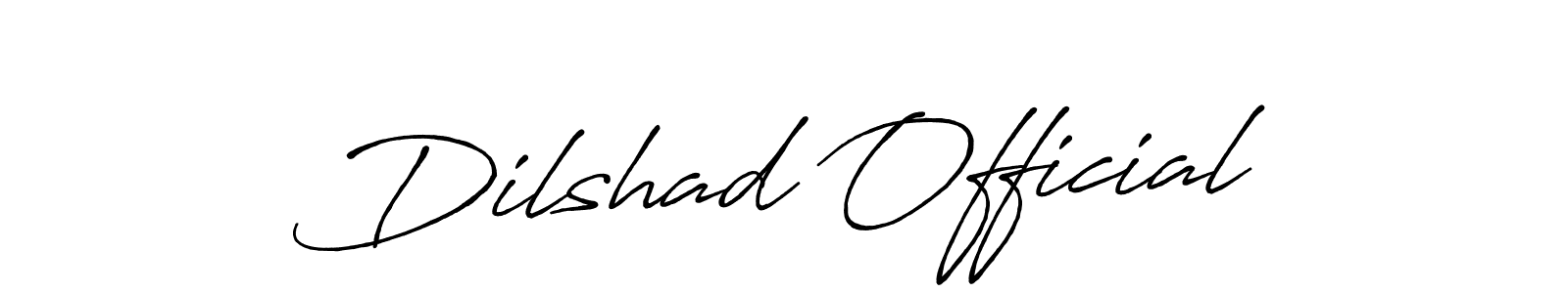 You can use this online signature creator to create a handwritten signature for the name Dilshad Official. This is the best online autograph maker. Dilshad Official signature style 7 images and pictures png