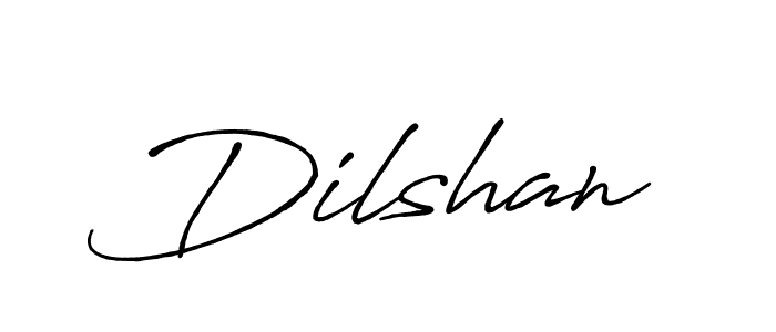 Also we have Dilshan name is the best signature style. Create professional handwritten signature collection using Antro_Vectra_Bolder autograph style. Dilshan signature style 7 images and pictures png