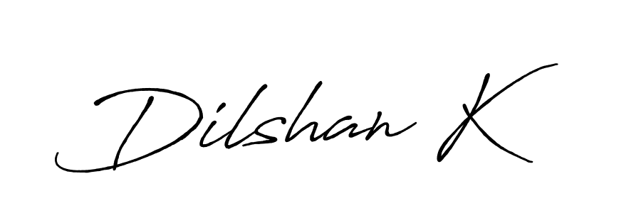 Once you've used our free online signature maker to create your best signature Antro_Vectra_Bolder style, it's time to enjoy all of the benefits that Dilshan K name signing documents. Dilshan K signature style 7 images and pictures png