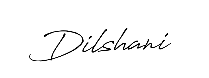 Design your own signature with our free online signature maker. With this signature software, you can create a handwritten (Antro_Vectra_Bolder) signature for name Dilshani. Dilshani signature style 7 images and pictures png