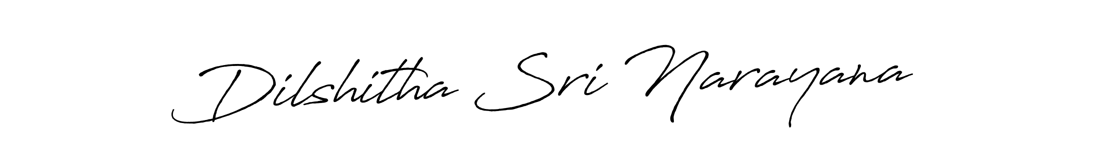 Antro_Vectra_Bolder is a professional signature style that is perfect for those who want to add a touch of class to their signature. It is also a great choice for those who want to make their signature more unique. Get Dilshitha Sri Narayana name to fancy signature for free. Dilshitha Sri Narayana signature style 7 images and pictures png