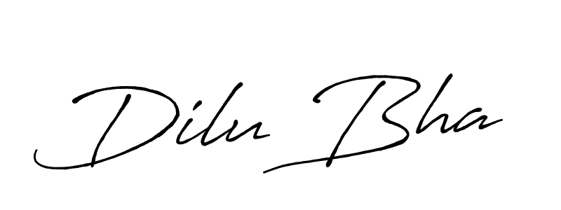 Best and Professional Signature Style for Dilu Bha. Antro_Vectra_Bolder Best Signature Style Collection. Dilu Bha signature style 7 images and pictures png