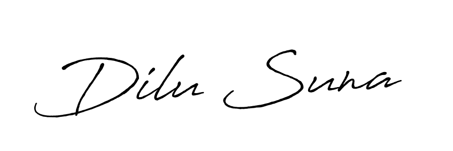 Here are the top 10 professional signature styles for the name Dilu Suna. These are the best autograph styles you can use for your name. Dilu Suna signature style 7 images and pictures png