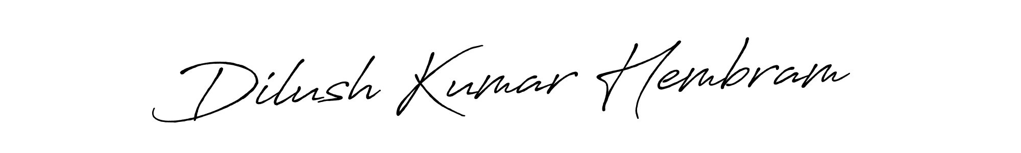 if you are searching for the best signature style for your name Dilush Kumar Hembram. so please give up your signature search. here we have designed multiple signature styles  using Antro_Vectra_Bolder. Dilush Kumar Hembram signature style 7 images and pictures png